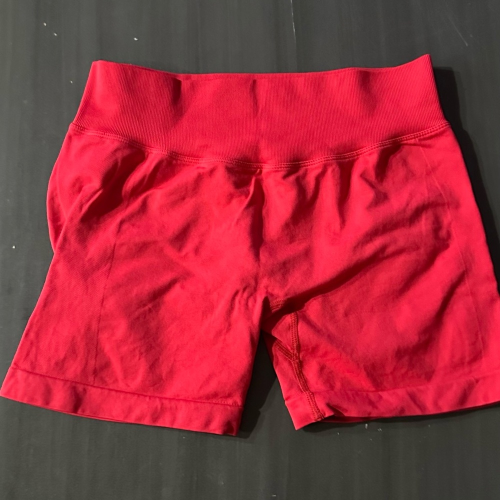 Red Women's Shorts